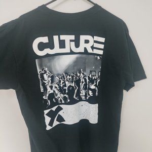 Comfort Colors Culture T Shirt Men's Large Black